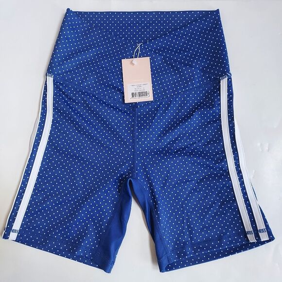 NWT Ladies Wilo The Label Polka V Waist Short (Surf) 6" Inseam Size Small - Picture 1 of 7